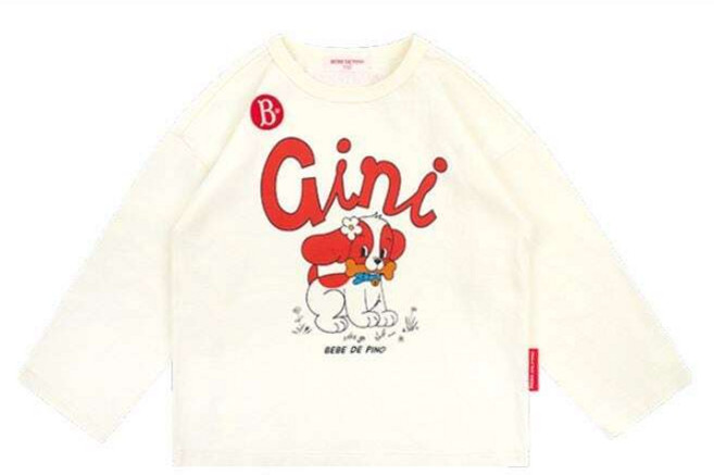 [매장정품] 베베드피노 반팔 티셔츠 아동 지니 캐릭터 긴팔 소매