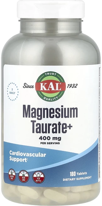 KAL 마그네슘 타우레이트+ 180정, 1개 - 쿠팡
