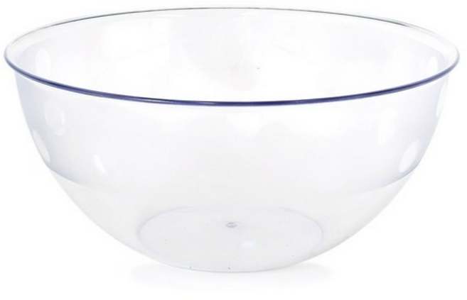 파미레 투명 플라스틱 믹싱볼, 3개