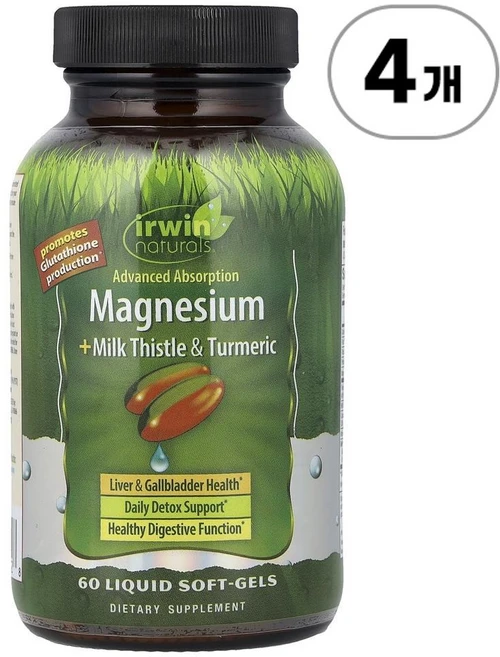 어윈 네추럴스 알파 콜린 Irwin Naturals Alpha Choline 60정, 4개 - 쿠팡