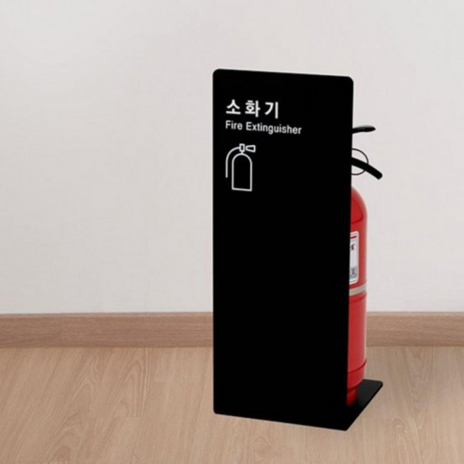 포맥스 소화기 커버 보관함 위치표시 거치대 가림막, 상세페이지 참조, 1개