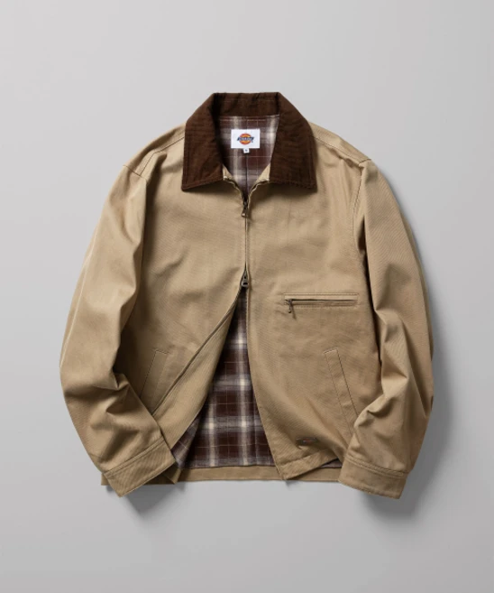 (매장정품) DICKIES 트윌 워크 자켓 재킷 Khaki DIKU242LRJK301KK 294656 - 쿠팡