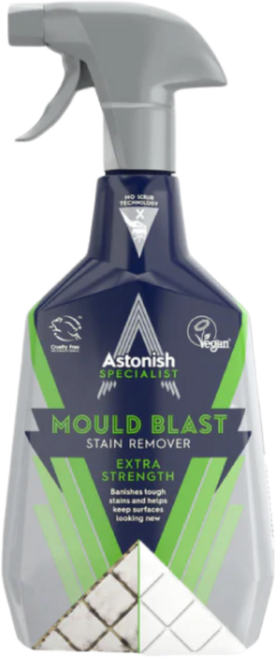 Astonish浴室除霉噴霧 輕鬆去除霉菌 浴室清潔劑, 750ml, 1個