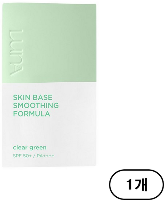 [비건뷰티] 루나 스무딩 포뮬라 스킨 베이스 30ml, 클리어그린, 1개
