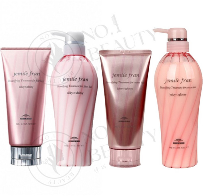 밀본 제밀프란 실키x샤이니 트리트먼트 헤어 클리닉 단백질 팩, 쥬시X글로스(보통/굵은모)500g, 쥬시X글로스 트리트먼트(보통/굵은모), 1개, 500g