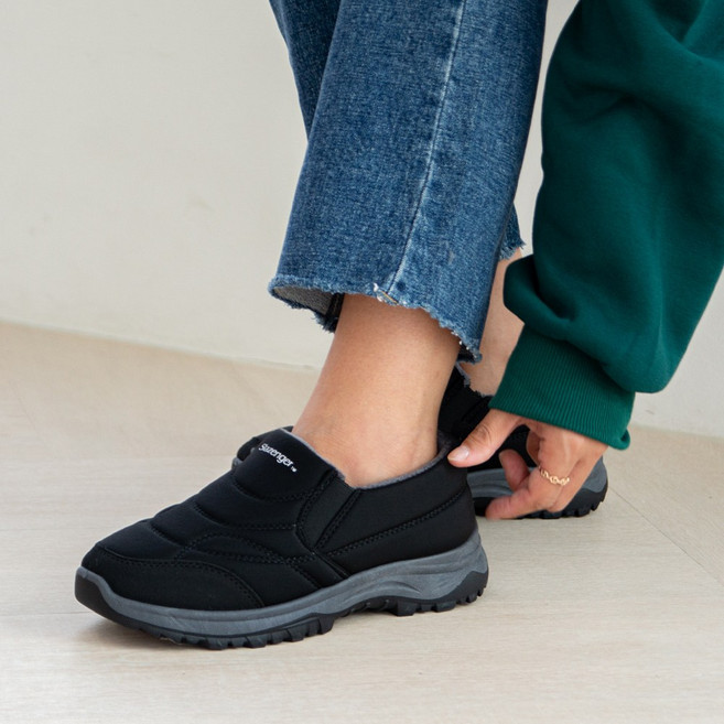 댓츠마인 남성 방한화 여성 털슬립온 패딩 운동화 퍼 신발 TMSLW1710