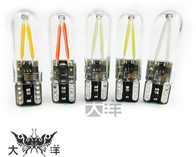 大洋 T10 COB 燈絲管 LED(解碼), 1個, 冰藍光