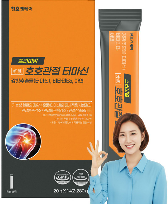 천호엔케어 터마신 호호관절 관절영양제, 1박스, 280g