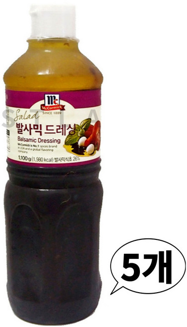 [코스트코] 맥코믹 발사믹 드레싱 1.1KG, 5개