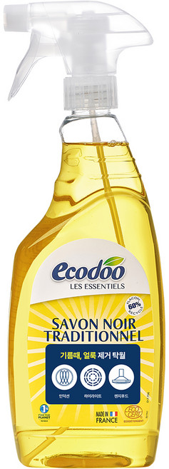 에코두 프랑스 다목적세정제 키친클리너 (부엌 인덕션 하이라이트 후드 냉장고 전자레인지 에어프라이기), 750ml, 1개