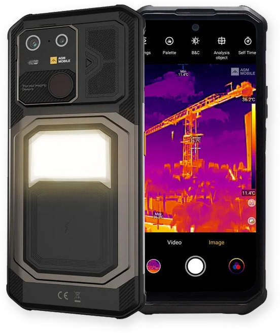 AGM G3 PRO 熱成像三防手機, 黑色, 512GB