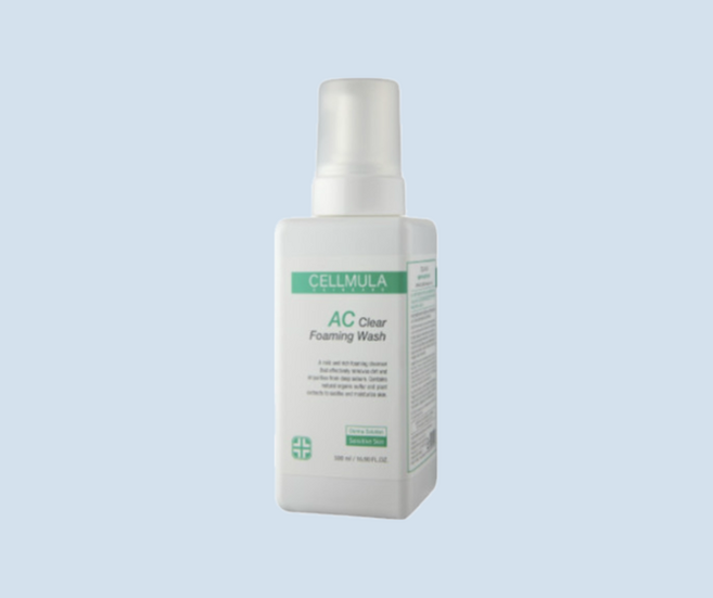 셀뮬러 AC클리어 포밍워시, 1개, 500ml