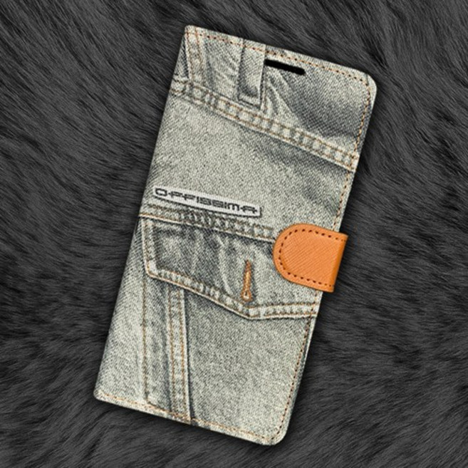 헬리움 데님 다이어리 케이스(더블)