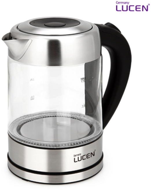 독일루센 아인스 무선 유리포트 CF-1800 커피포트 전기주전자 1.7L