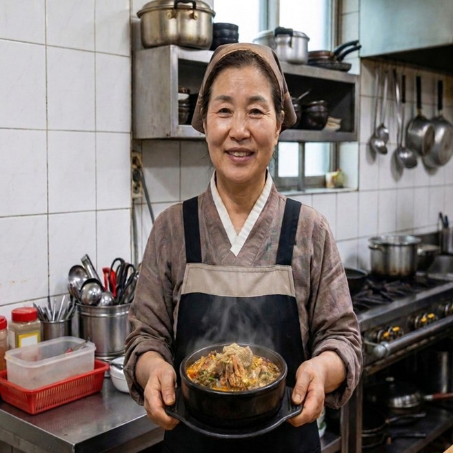 팔도명인 김해 우거지 뼈감자탕, 1세트, 1.5kg