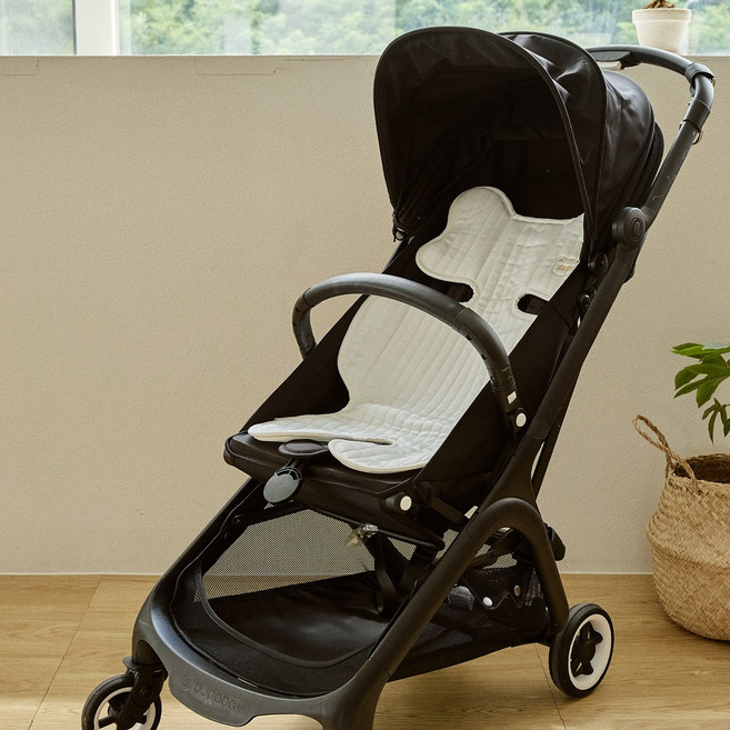 돗투돗 돗쿨 스트라이프 듀라론 냉감 에어매쉬 라이너 (74*41), 1개, one color