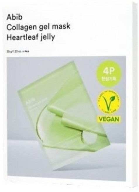 아비브 콜라겐 겔 마스크 어성초 젤리 4매 기획, 1개입, 8개