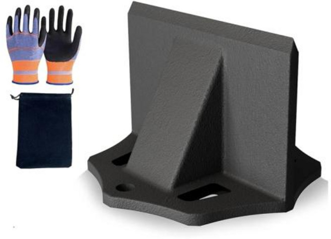 유압식장작패는기계 장작쪼개는기계 가정용장작절단기 목재 스플리터 웨지가 있는 휴대용 킨들링 통나무 분할 도구 수동 장작 커터 프로모션, 1개