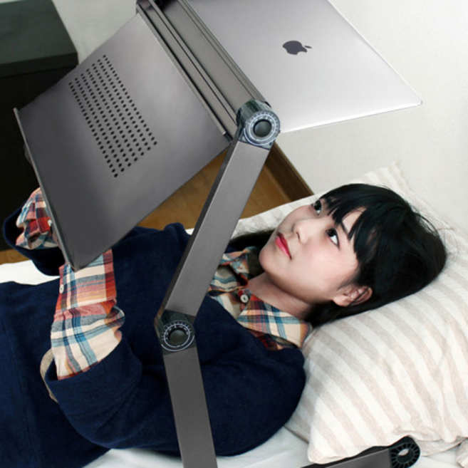 누워서 보는 침대 독서대 높이조절 각도 조절, 04_누워서독서대플러스(모던블랙), 블랙