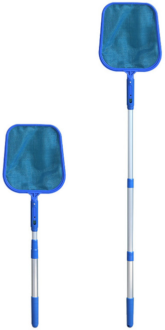 기본형 수영장뜰채 청소 도구 낙엽 이물질 제거 (봉 포함 세트)