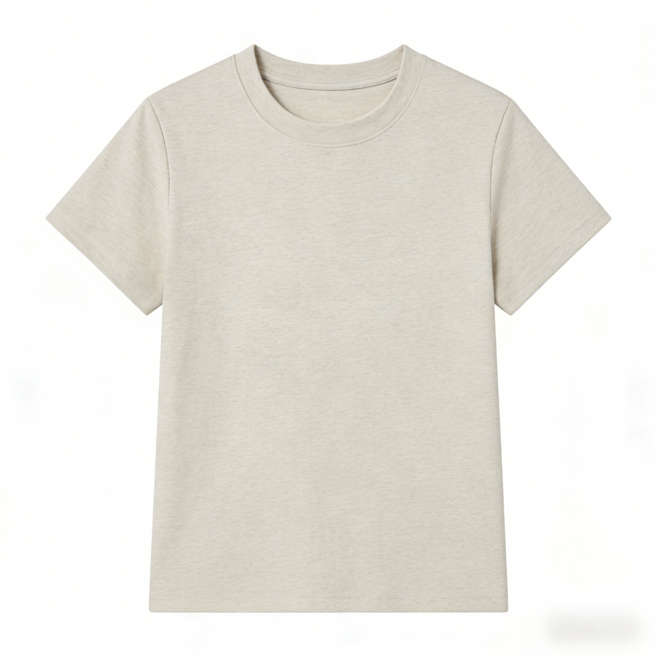 스마트플라이 여성 슬림핏 반팔 티셔츠 크루넥 기본 무지 스판 데일리 티