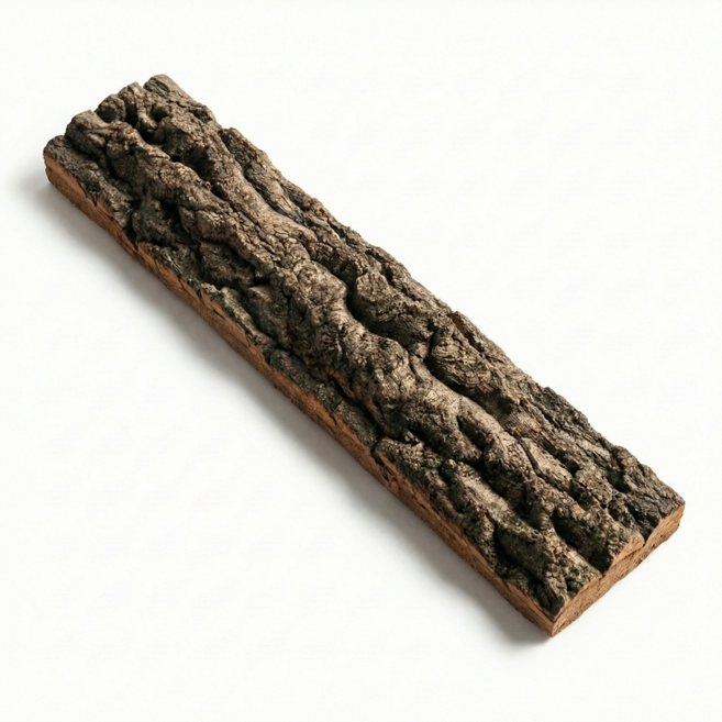 코르크보드 굴피껍질 다양한 사이즈, 60~70cm(원본), 1개, 갈색