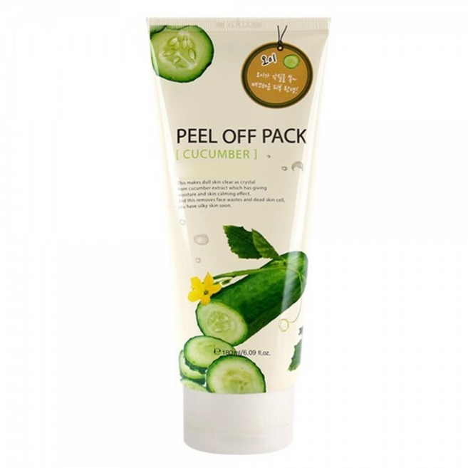 피부보습 각질제거 필오프팩 매끄러운피부 오이, 1개입, 1개