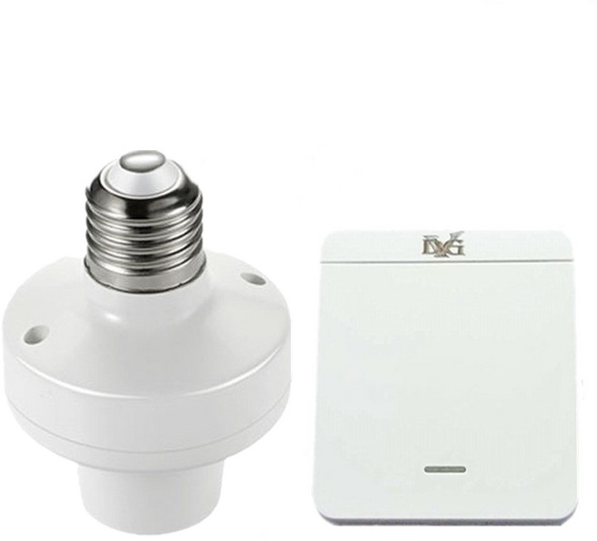 E27 無線遙控燈座 隨意貼, 1套