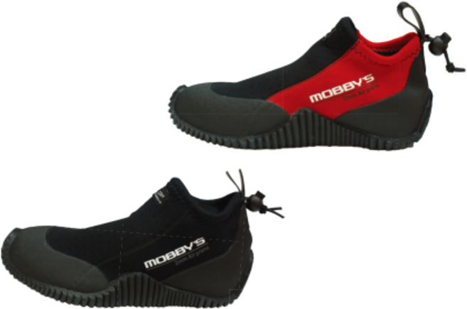 모비스 아쿠아 2mm 숏 부츠 슈즈(남여공용) 해루질 물놀이 해외다이빙, 265, 레드