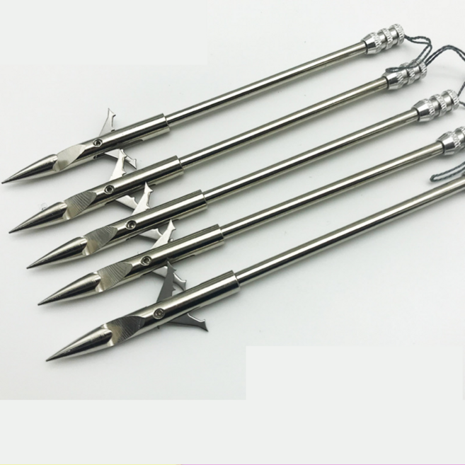 탑포인트 새총 낚시 사냥 스테인레스 화살촉 다트 투석기(국내배송), 20개