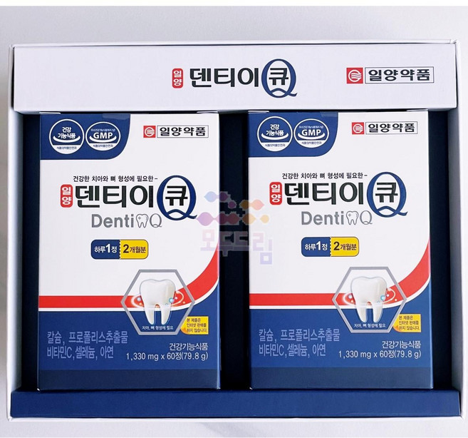 일양약품 덴티이큐 칼슘 120정, 60정, 2개