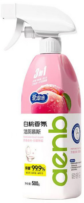 泡沫清潔劑 除臭潔廁香氛組 廁所浴室清潔芳香 一瓶裝, 1個, 一瓶裝【家庭必備】, 500ml
