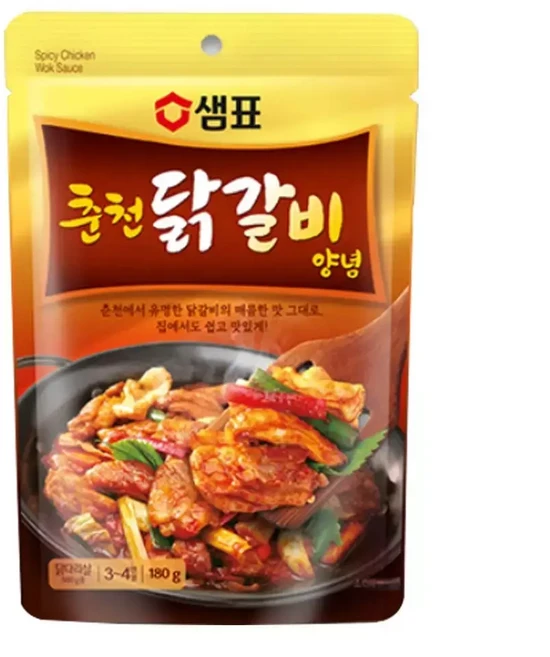 춘천 닭갈비 180g 양념 춘천닭갈비, 1개
