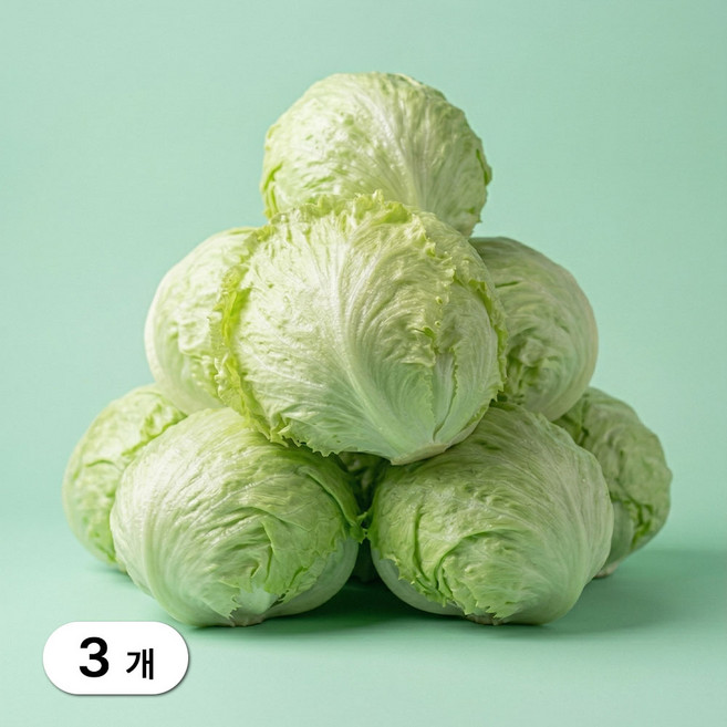 [가든엔] 국내산 양상추 특품 개별포장, 400g, 3개