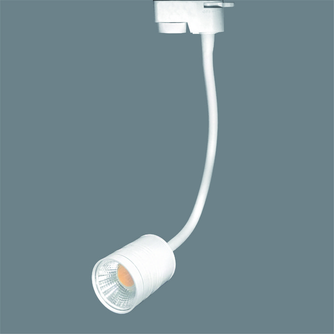 Bling Light LED 7W COB軟管軌道投射燈 (白殼), 白光, 1件