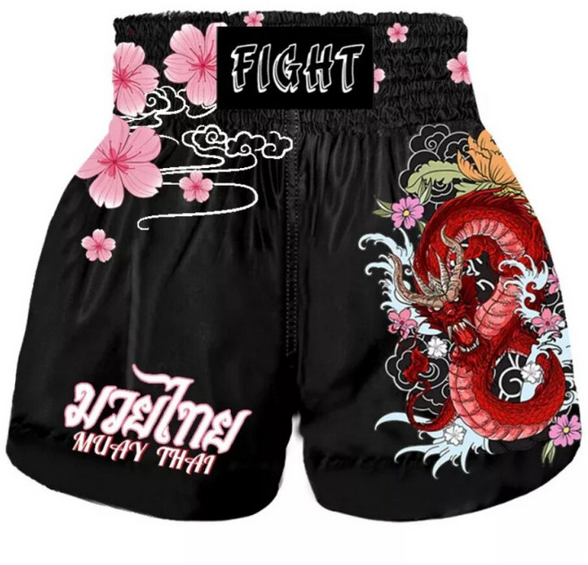 반바지 트렁크 UFC 팬츠 MMA 무에타이 바지 종합격투기 킥복싱 쇼츠 레슬링 트레이닝복