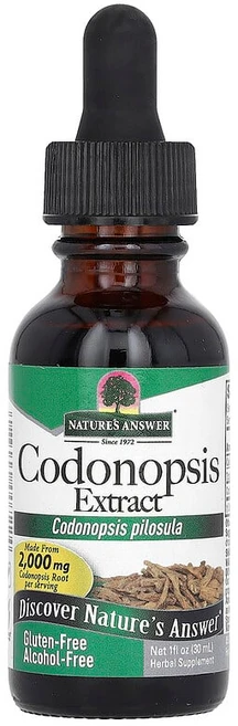 Nature's Answer 더덕 추출물 알코올 무함유 1000mg 30ml(1fl oz) NTA-00722, 1개, 30ml - 쿠팡