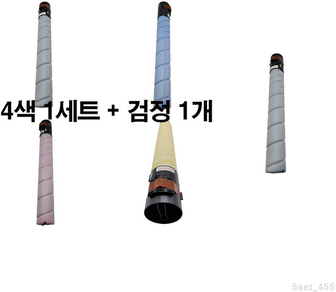 [MOA 재생토너] 신도리코 D715 표준용량 5색set, 1세트, 5색