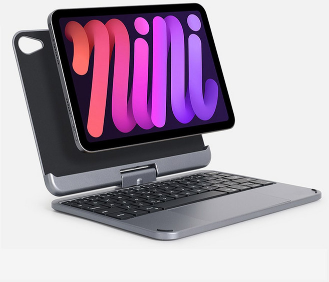 doqo 미니6/미니7 키보드케이스 인치 가죽 고강도 A17, 소장 추가 한시적 파우치 증정 1년, 1개