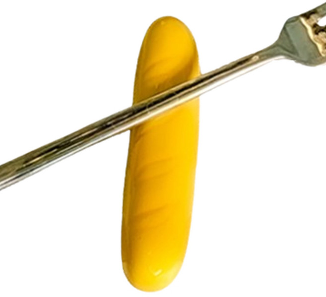 세라믹 수저받침대 식기정리 테이블인테리어 미니도자기 바게트모양