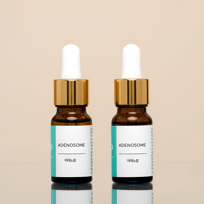 랑팡 아데노좀 아데노신 리포좀 원액 100% 1+1 낮밤 주름 탄력 케어 (눈가/목), 10ml, 2개