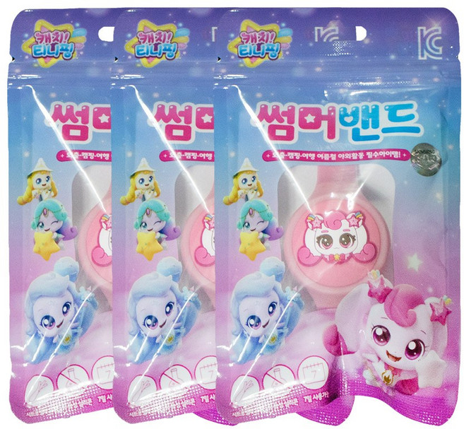 해호 캐치티니핑 썸머밴드 1p 2025년제조, 핑크, 3개