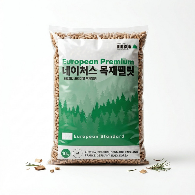 우주티앤디 온리쿠 프리미엄 우드펠렛 대용량 고양이 모래, 1개, 15kg