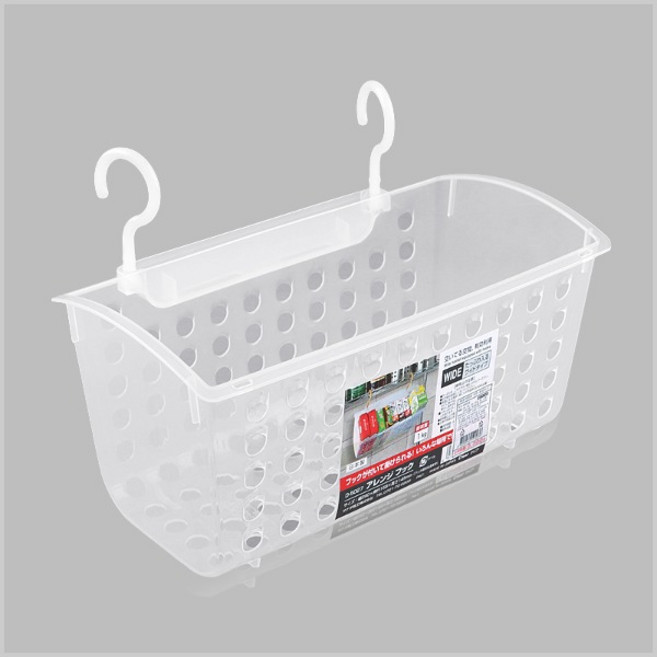 일본 사나다 다용도걸이 D-5027 (대) 고리형 차량바구니, 투명