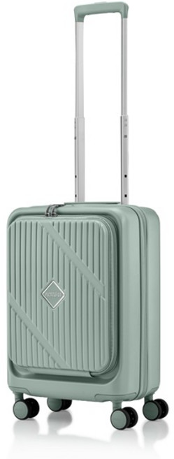 쌤소나이트 아메리칸투어리스터 울산점 *캐리어벨트증정* VELOX UN831006 파스텔그린 19인치 확장형 기내용캐리어 전면오픈형타입 핸들링부드러운휠 도난방지지퍼 전국매장AS가능