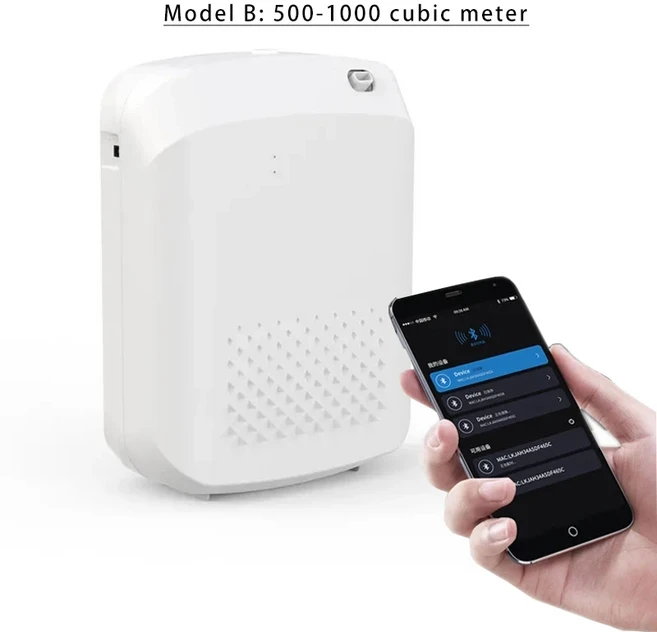 방향수 기관총 잘 고정된 호텔 공기 청정기 가정을 위한 정유 전기 냄새를 Bluetooth 향료, 04 B-White, 02 유럽 ​​연합, 04 B White