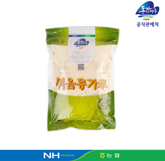[영월농협 직송] 동강마루 볶음콩가루, 동강마루 볶음콩가루 500gx1봉, 1개, 500g