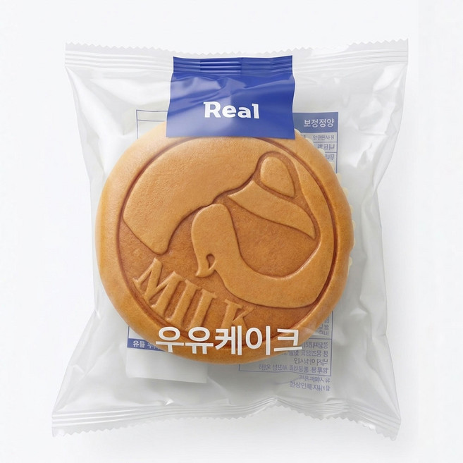 리얼 우유 케이크 천원빵 카스테라빵, 10개, 90g