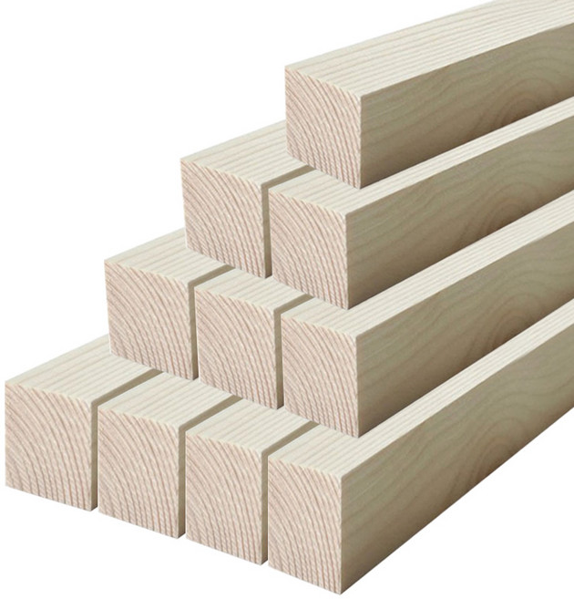 아이베란다 소나무 각재 각목 레드파인 집성 목재 30(두께) x 800(길이) mm, 10개, 미색+아이보리