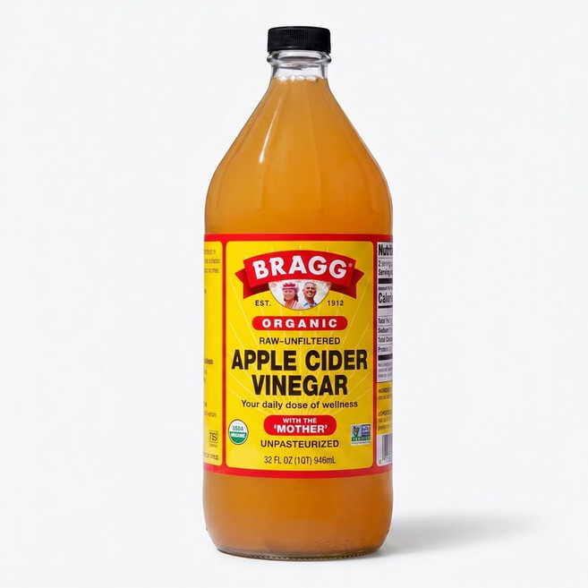 1+1 특별 브래그 자연발효 사과식초 473ml+946ml 애사비 유기농 애플사이다 비니거, 1개, 1ml